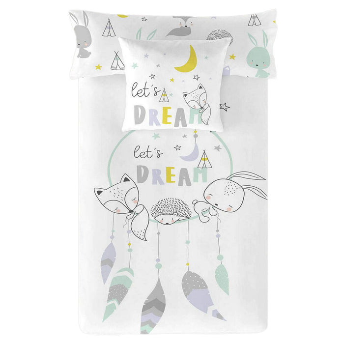 Capac nordic Cool Kids Let'S Dream Reversibil/ă (180 x 220 cm) (Pat 105/110)