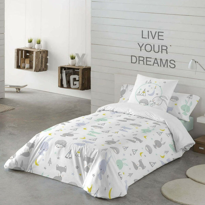 Capac nordic Cool Kids Let'S Dream Reversibil/ă (180 x 220 cm) (Pat 105/110)