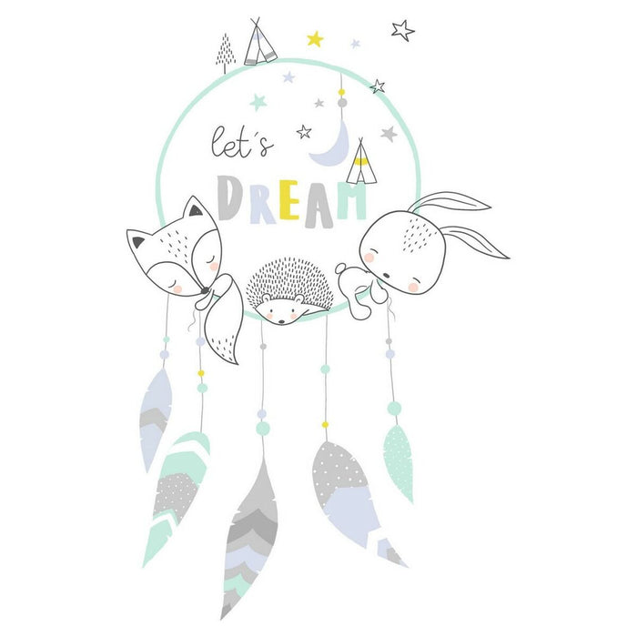 Capac nordic Cool Kids Let'S Dream Reversibil/ă (180 x 220 cm) (Pat 105/110)