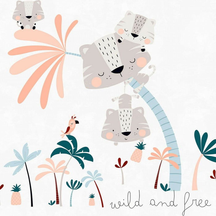 Capac nordic Cool Kids Wild And Free Reversibil/ă Pat 80/90 (150 x 220 cm)