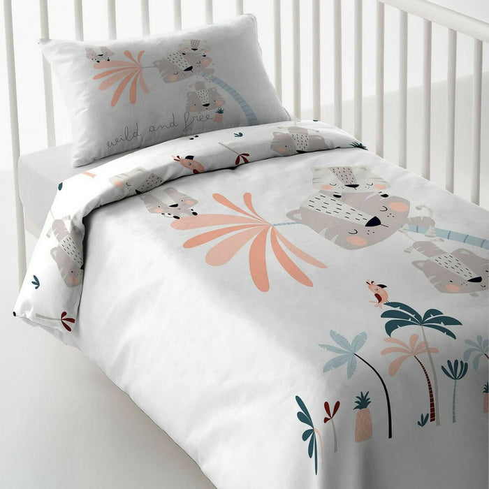 Husă de plapumă pentru pătuț Cool Kids Wild And Free Reversibil/ă 100 x 120 + 20 cm