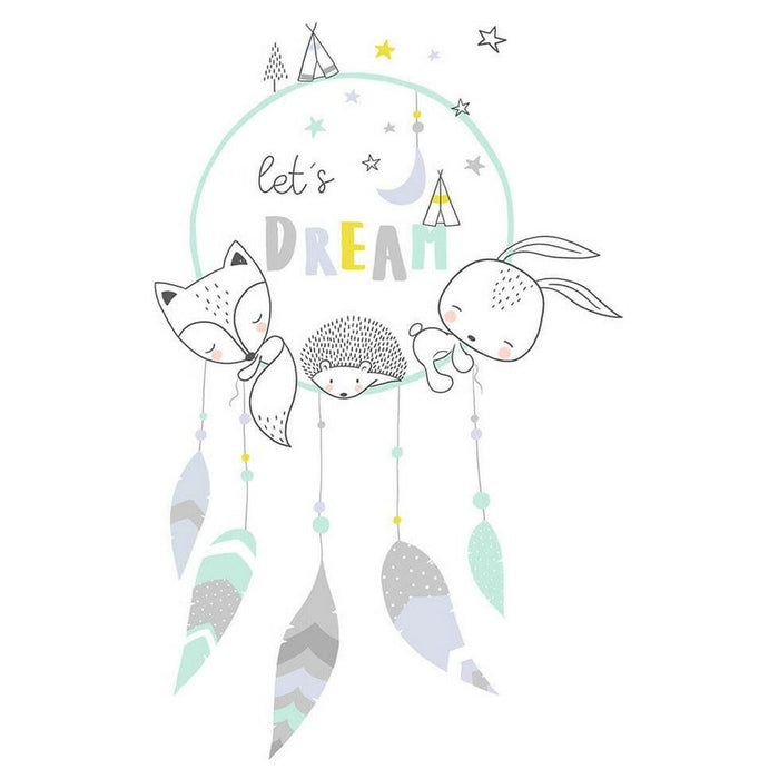 Husă de plapumă pentru pătuț Cool Kids Let'S Dream Reversibil/ă 100 x 120 + 20 cm