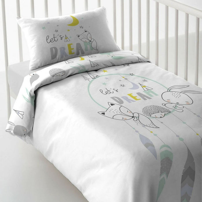 Husă de plapumă pentru pătuț Cool Kids Let'S Dream Reversibil/ă 115 x 145 + 20 cm