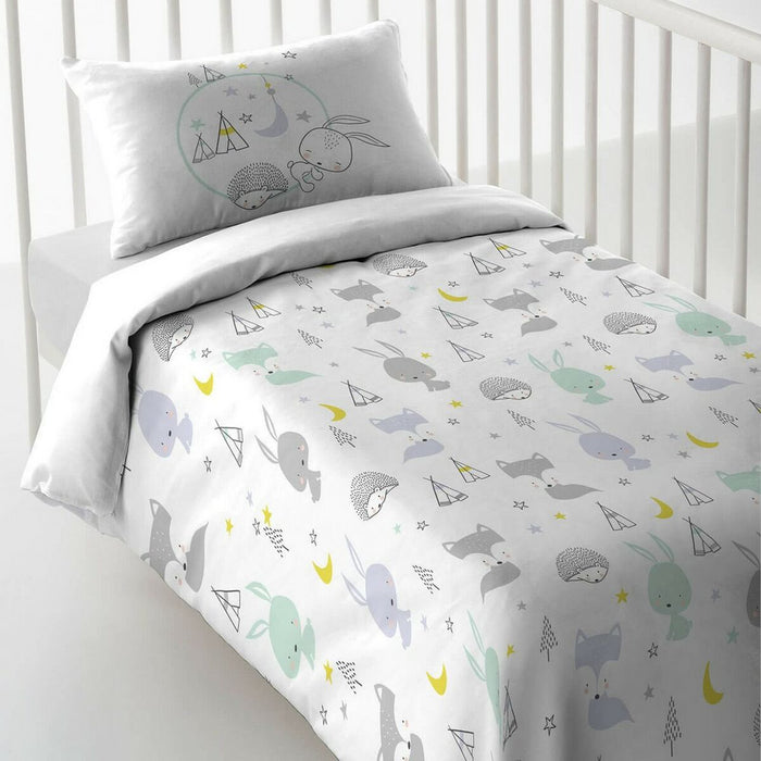 Husă de plapumă pentru pătuț Cool Kids Let'S Dream Reversibil/ă 115 x 145 + 20 cm