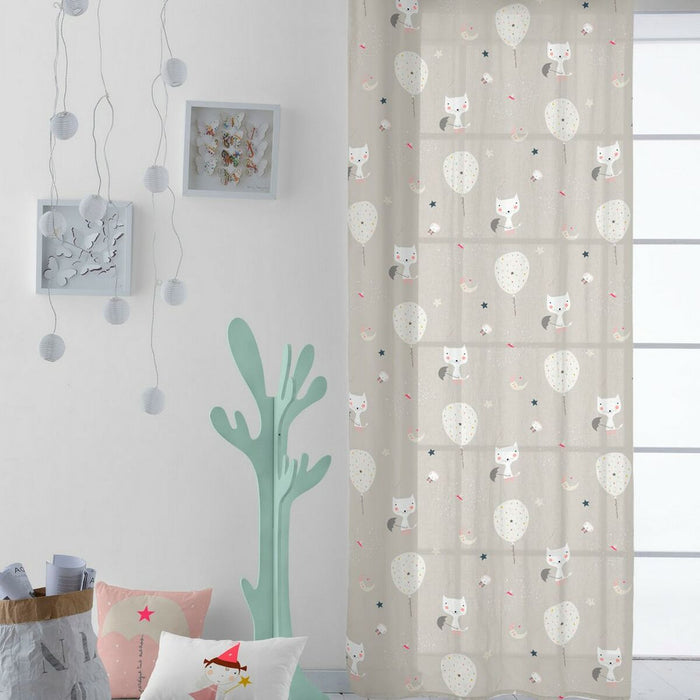Perdea/draperie Haciendo el Indio Cats and Ballons (140 x 260 cm)