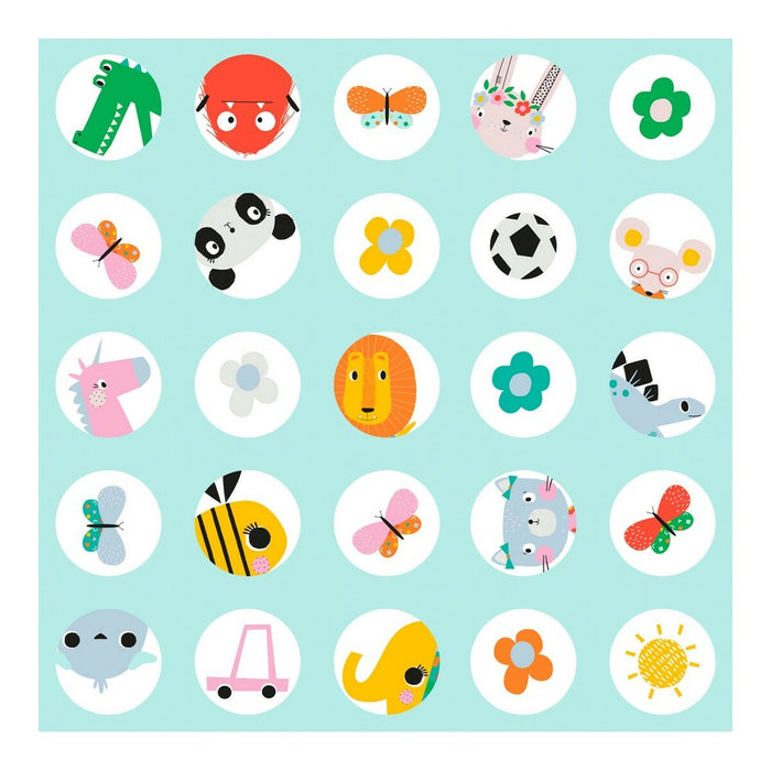 Foaie de sus Lemon Ribbon Points 180 x 270 cm