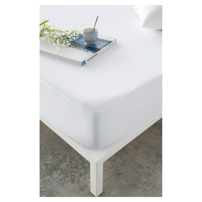 Protector pentru saltea Naturals Alb 150 x 190/200 cm Pat 150/160
