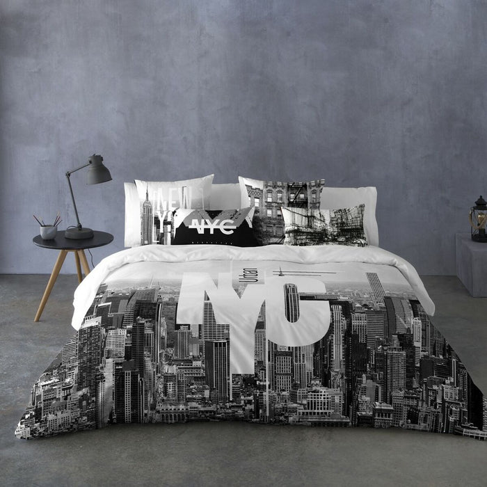 Husă de pilotă Naturals NYC Pat 135 Pat 135/140 2 Piese 220 x 220 cm