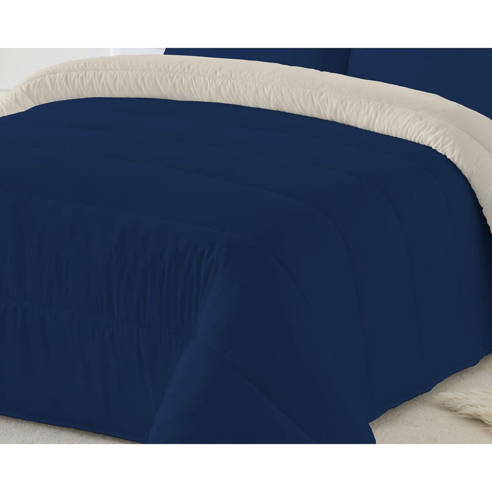 Material de umplutură nordic Naturals   Albastru Piatră 300 gsm 180 x 260 cm (Pat 90) (1 Piese)