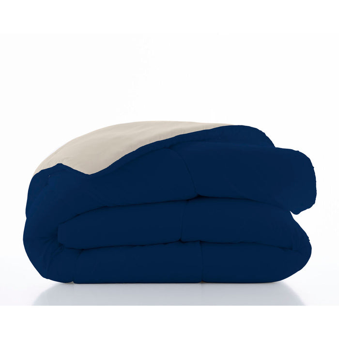 Material de umplutură nordic Naturals Colors 300 gsm Albastru Piatră (240 x 260 cm) (Pat 135/150)