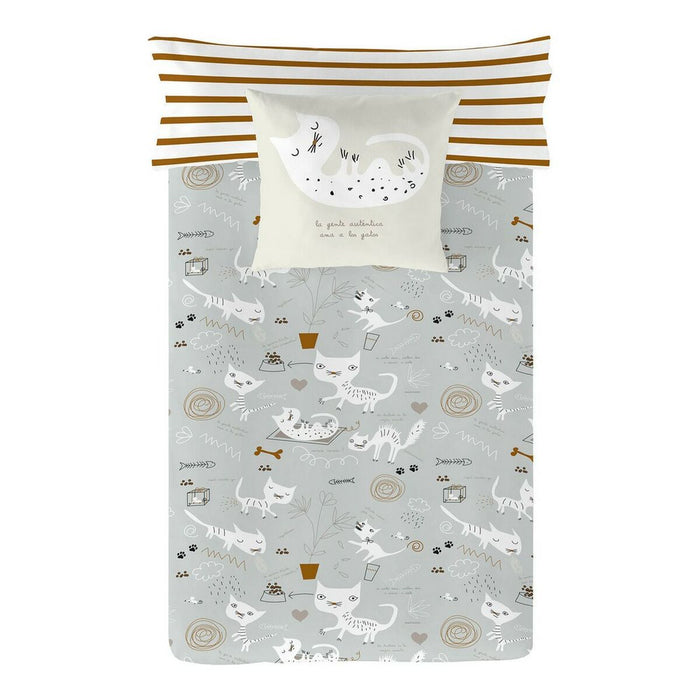 Husă de pilotă Panzup Cats Pat 80/90 150 x 220 cm