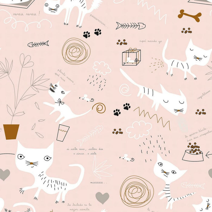 Cuvertură (de pat) Panzup Cats 4 180 x 260 cm