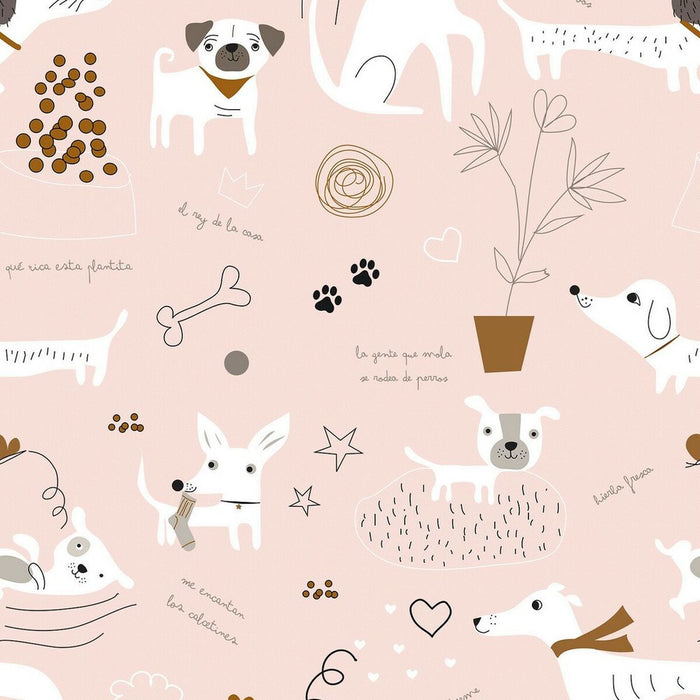Cuvertură (de pat) Panzup Dogs 4 180 x 260 cm