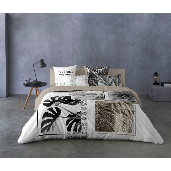 Husă de pilotă Naturals MONE Pat 150 3 Piese 45 x 90 cm 240 x 220 cm