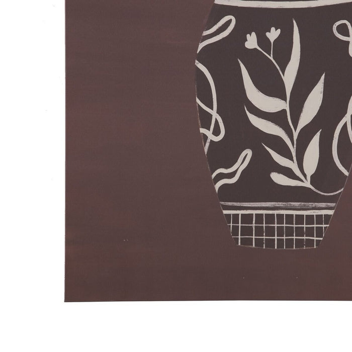 Pânză 80 x 3,8 x 120 cm Vază Květiny