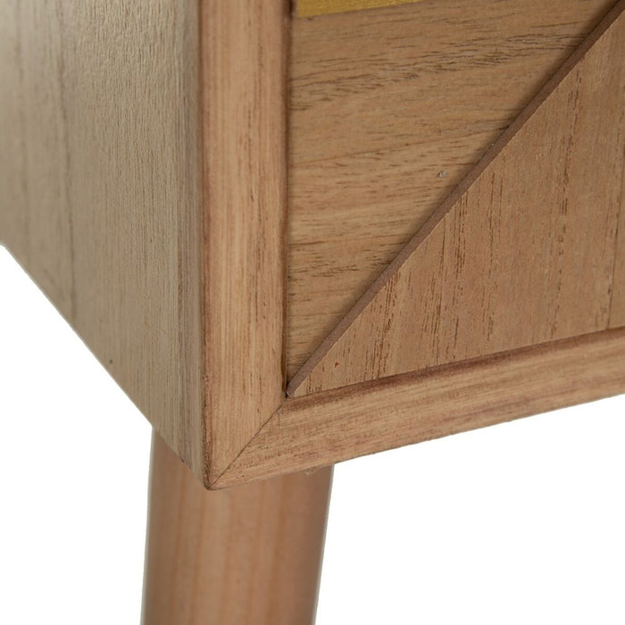 Dulap cu Sertare BONNARD 80 x 40 x 79,5 cm Natural Auriu* Lemn