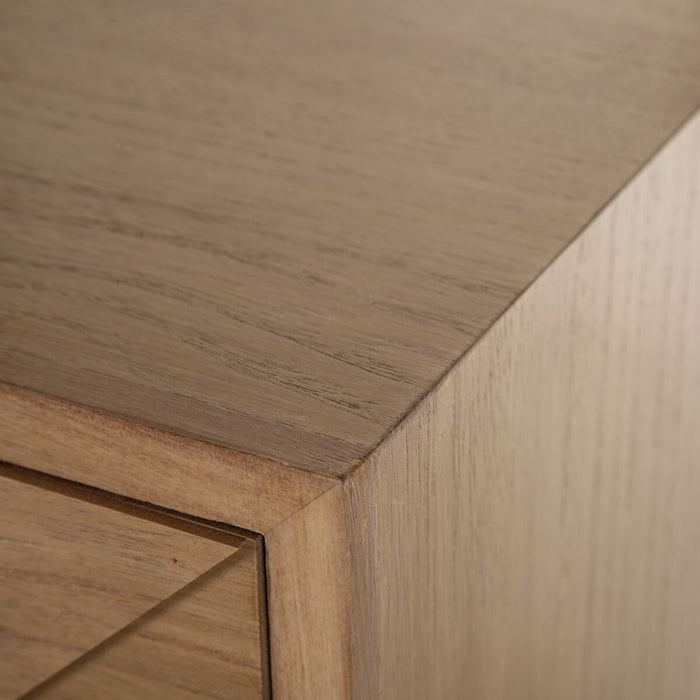 Dulap cu Sertare BONNARD 80 x 40 x 79,5 cm Natural Auriu* Lemn