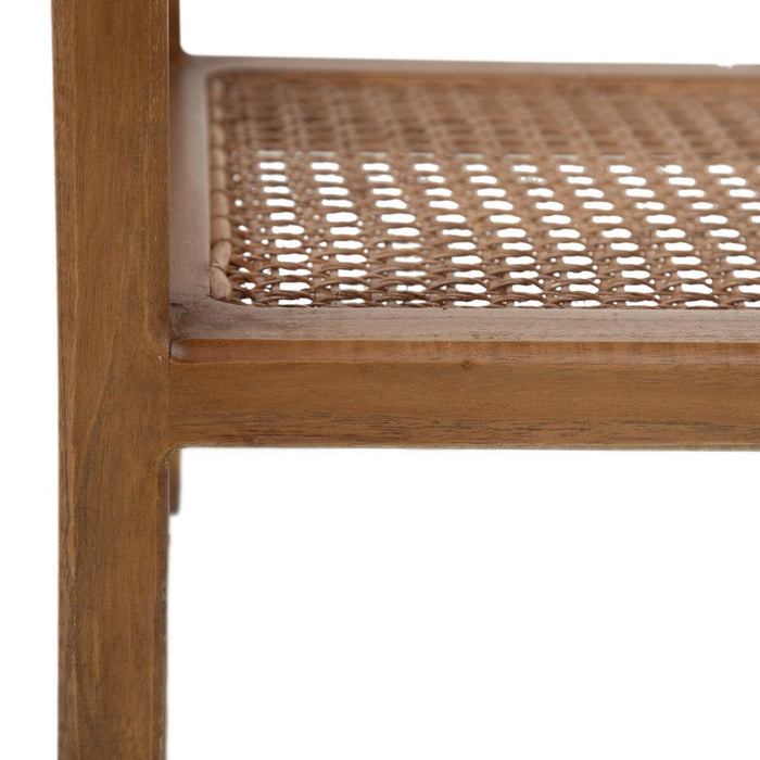 Servantă BATARI 80 x 40 x 90 cm Natural Lemn Ratan