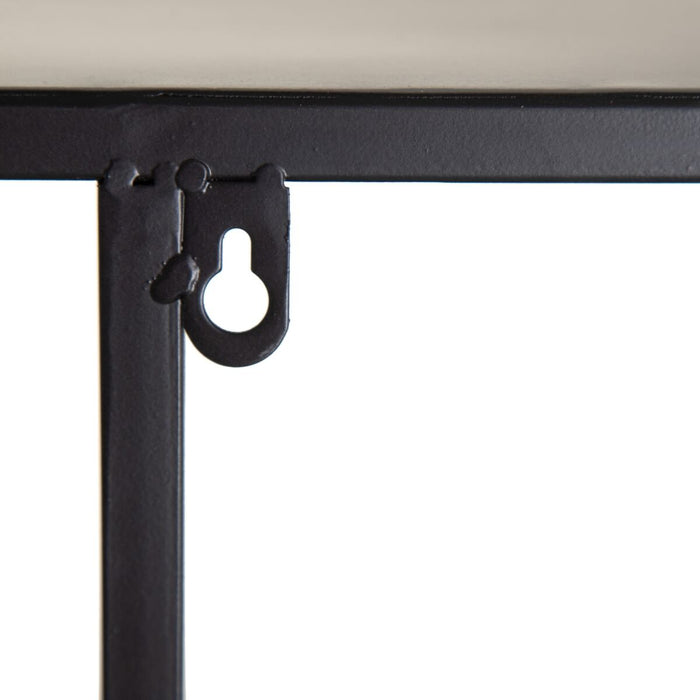 Raft SQUARE 100 x 22 x 175 cm Negru Metal