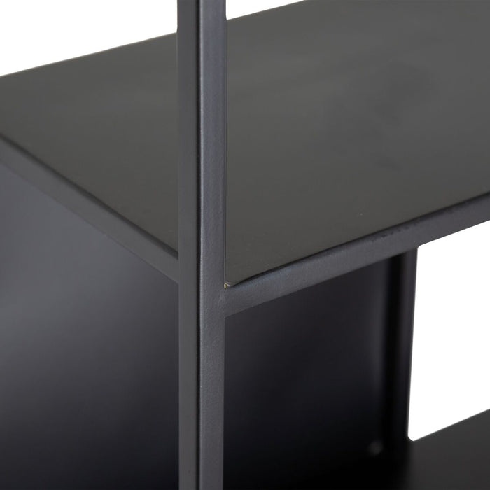 Raft SQUARE 100 x 22 x 175 cm Negru Metal