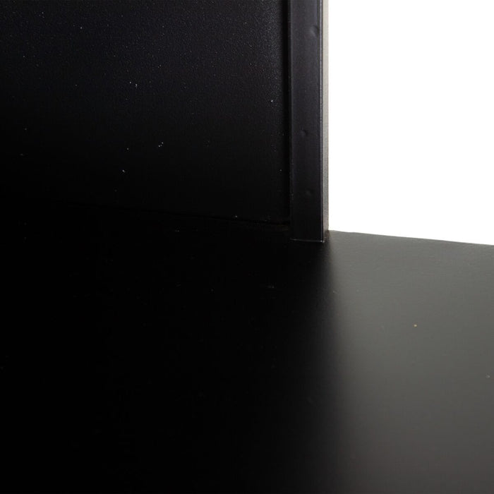 Raft SQUARE 100 x 22 x 175 cm Negru Metal