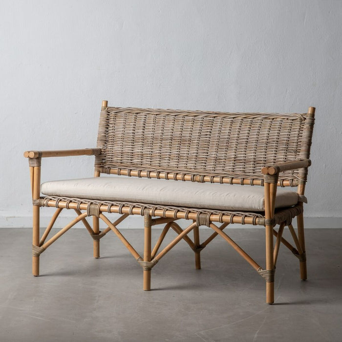 Canapea 124,5 x 70 x 80 cm Natural Ratan