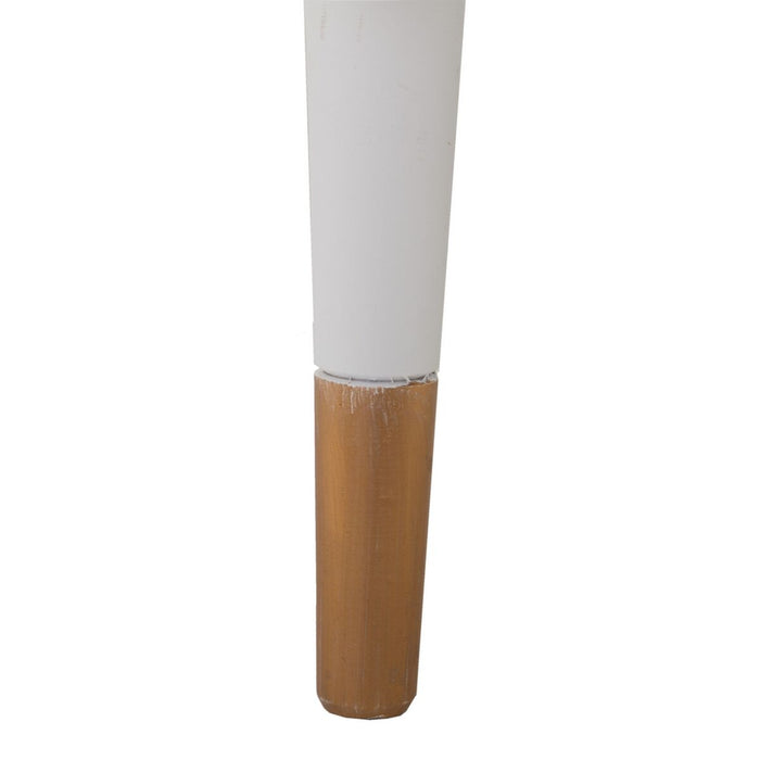 Mobilă TV KLEE 120 x 40 x 50 cm Natural lemn de pin Alb