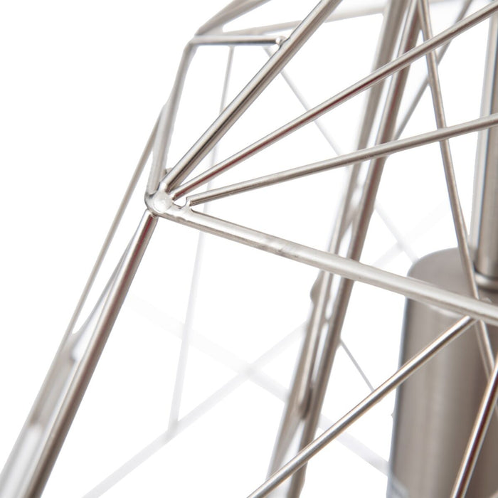 Lustră Metal Argintiu 34 x 34 x 38 cm