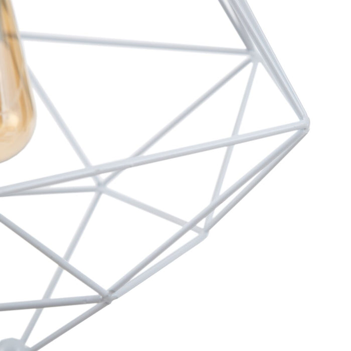 Lustră Metal Alb 34 x 34 x 39 cm