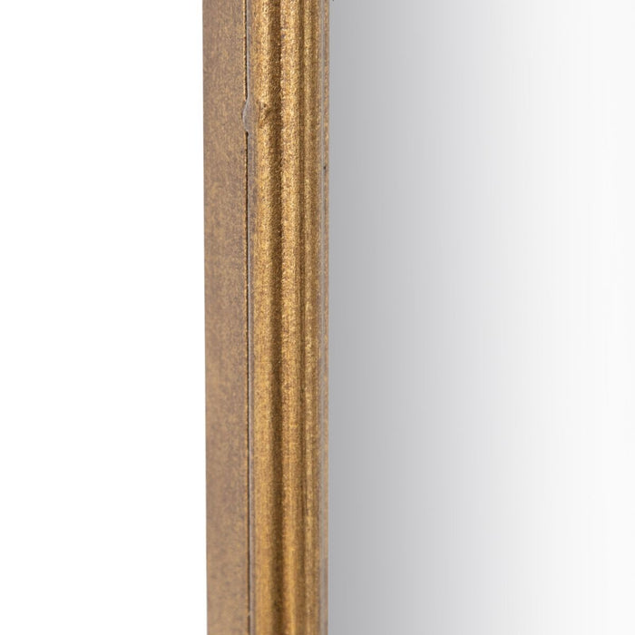 Oglindă de perete Auriu* Geam Fier DMF 77 x 2,5 x 98 cm
