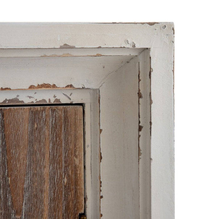 Dulap NATURE 79 x 40 x 96 cm Natural Alb Lemn de brad Lemn MDF