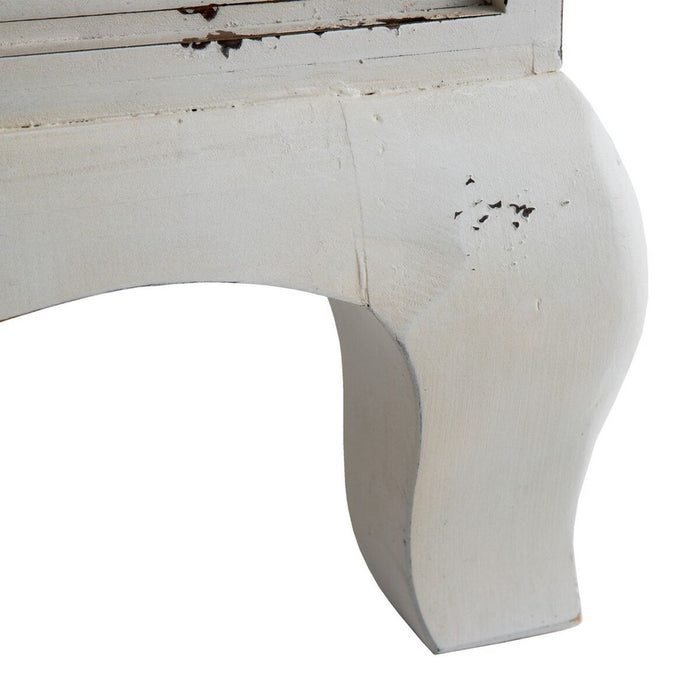 Dulap NATURE 79 x 40 x 96 cm Natural Alb Lemn de brad Lemn MDF