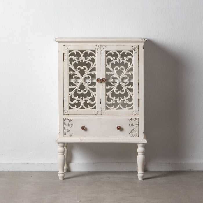 Dulap SHABBY CHIC 71 x 40 x 111 cm Alb Lemn de brad Lemn MDF