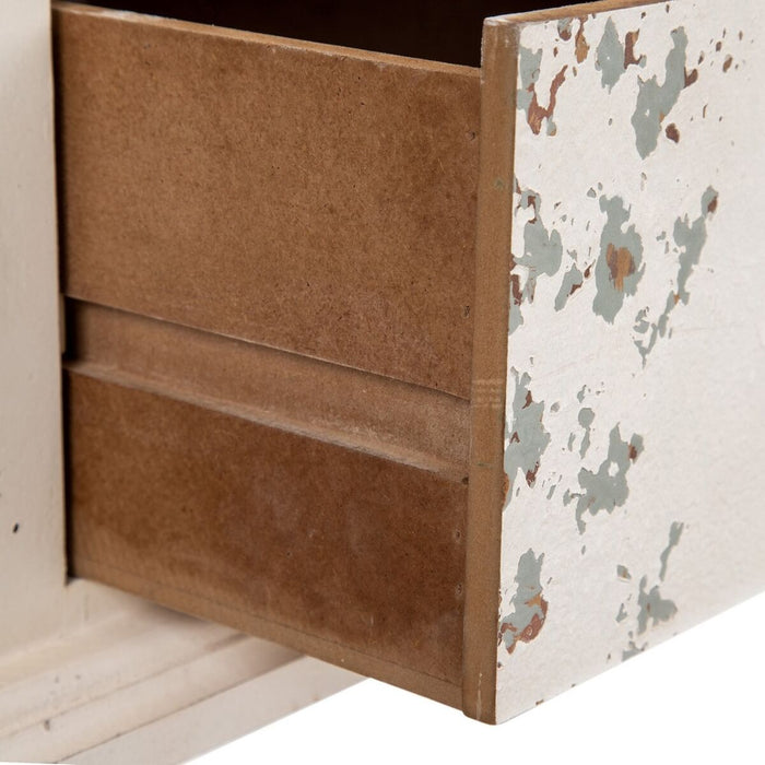 Dulap SHABBY CHIC 71 x 40 x 111 cm Alb Lemn de brad Lemn MDF