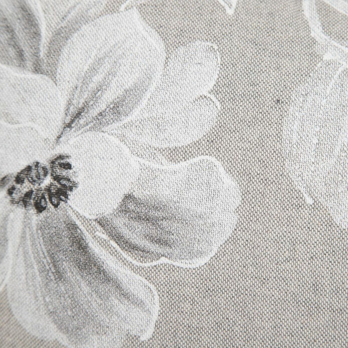 Pernă Gri Květiny 50 x 30 cm