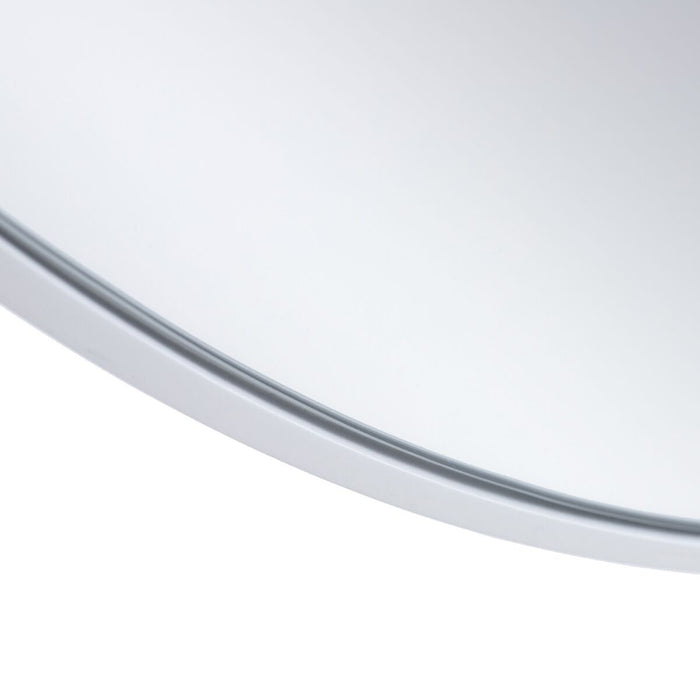 Oglindă de perete Geam Alb 120 x 2 x 120 cm DMF