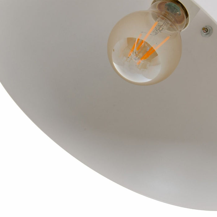 Lampă cu Picior 26 x 26 x 146 cm Metal Alb