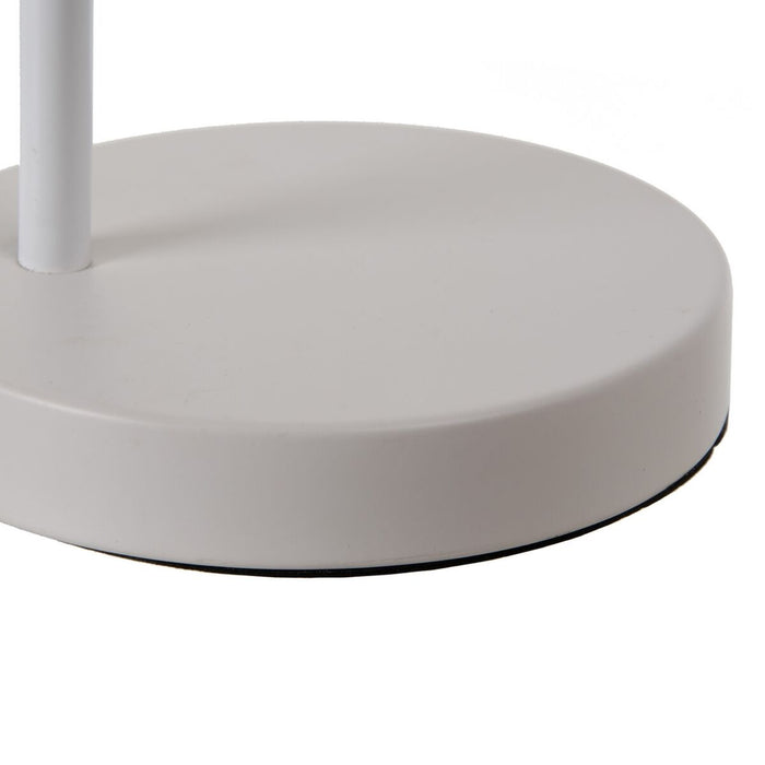 Lampă cu Picior 15,5 x 15,5 x 143 cm Metal Alb