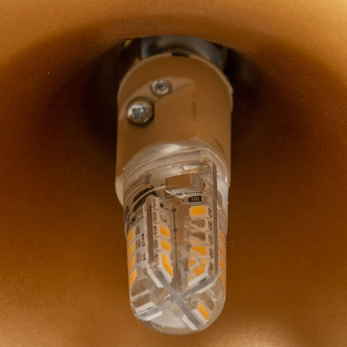 Lustră 36 x 36 x 130 cm Negru Auriu* Metal Ø 18,5 cm