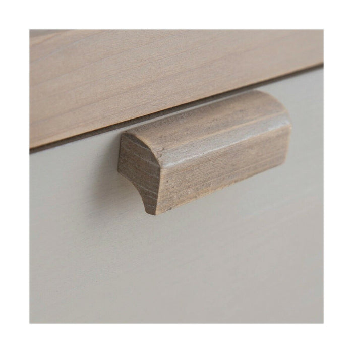 Mobilier pentru Hol KENSY 95 x 40 x 75 cm Natural Lemn Alb