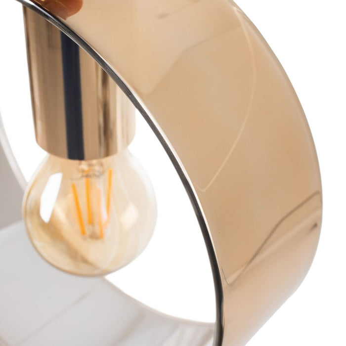 Lustră Geam Auriu* Metal Ø 20 cm 20 x 20 x 15 cm