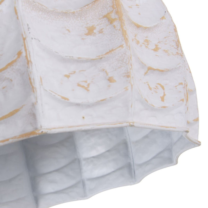 Lustră 37,5 x 37,5 x 31 cm Metal Alb