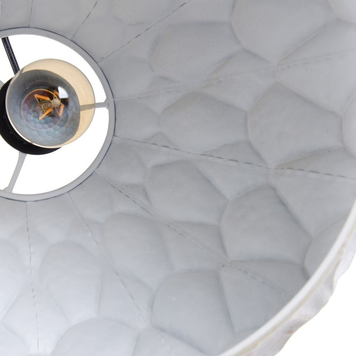 Lustră 35,5 x 35,5 x 30 cm Metal Alb