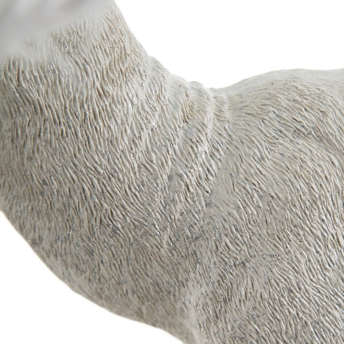 Lampă de masă Alb Policarbonat Polirășină 60 W 220 V 240 V 220-240 V 61 x 26 x 55 cm