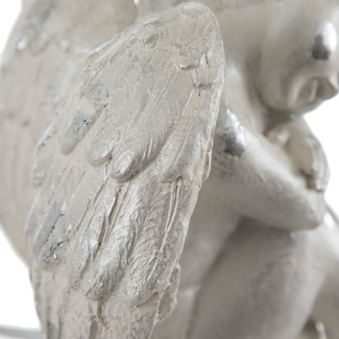 Lampă de masă Alb Policarbonat Polirășină 60 W 220 V 240 V 220-240 V 30,5 x 30,5 x 41,5 cm