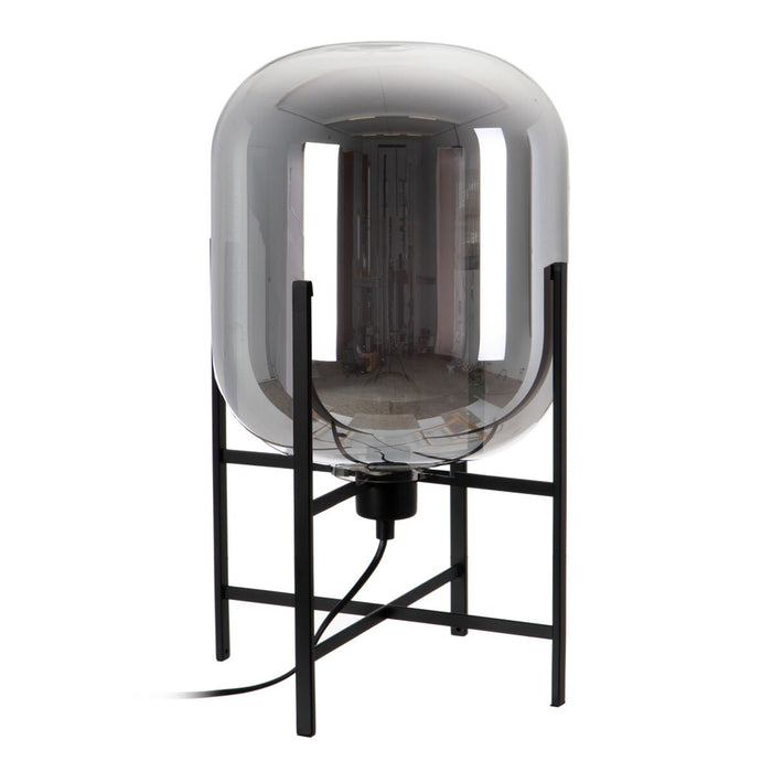 Lampă de masă Negru Metal Geam Fier Hierro/Cristal 40 W 220 V 240 V 220 -240 V 28 x 28 x 47 cm