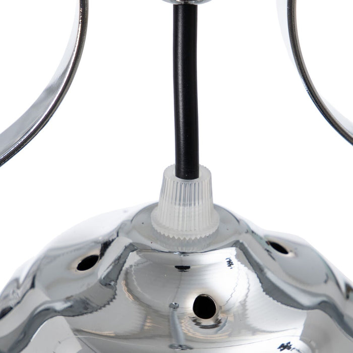 Lustră 31 x 31 x 40 cm Metal Argintiu