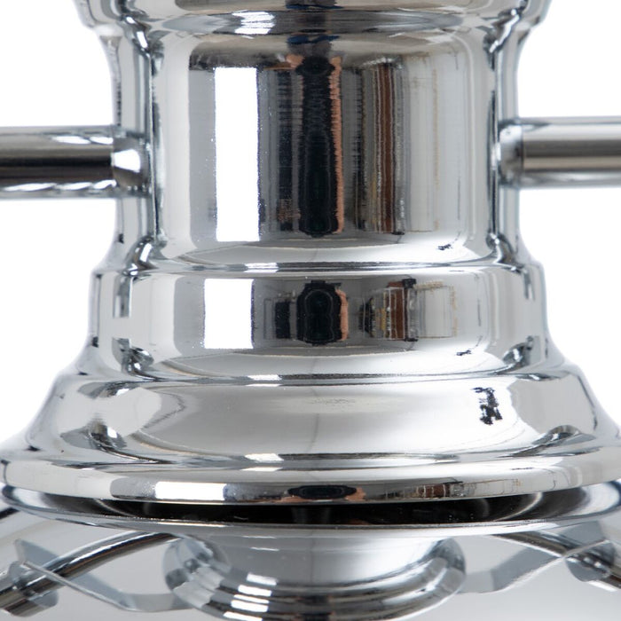 Lustră 31 x 31 x 40 cm Metal Argintiu