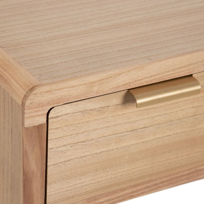 Mobilă TV HONEY Natural Lemn de paulownia Lemn MDF 110 x 50 x 45 cm