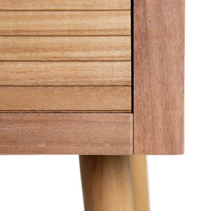 Mobilă TV HONEY Natural Lemn de paulownia Lemn MDF 110 x 50 x 45 cm